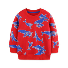 SC Kids Girl's Print Long Sleeve Pullover T Shirt GASD-8209