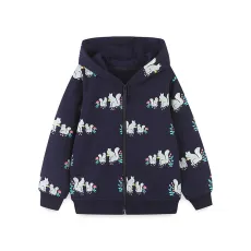SC Kids Girl Casual Zipper Long Sleeve Hoodie Sweatshirt Jacket GASD-6002