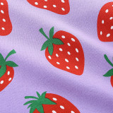 SC Kids Girl's Strawberry Print Crew Neck Sweatshirt GASD-8210