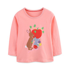 SC Kids Girl's Casual Long Sleeve Print T Shirt GASD-5384