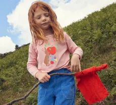 SC Kids Girl's Casual Long Sleeve Print T Shirt GASD-5384
