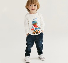 SC Kids Boy's Casual Print O Neck T Shirt GASD-5388