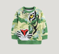 SC Kids Girl's Long Sleeve Print Sweatshirt GASD-8218