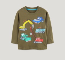 SC Kids Boy's Print Loose Long Sleeve Sweatshirt GASD-5398