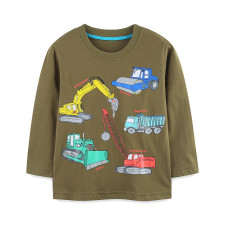 SC Kids Boy's Print Loose Long Sleeve Sweatshirt GASD-5398