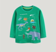 SC Kids Boy's Cartoon Print O Neck Sweatshirt GASD-5392