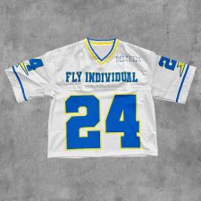 Men's Plus Size Loose V-neck Sports T-shirt GYCF-9245