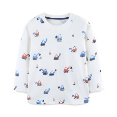 SC Kids Fashion Print Long Sleeve T Shirt GASD-5403