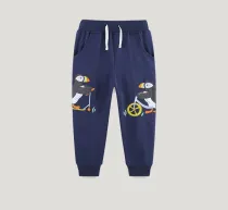 SC Kids Boys' Cartoon Embroidered Sweatpants GASD-3118