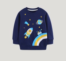 SC Kids Fashion Long Sleeve Print Sweatshirt GASD-8275