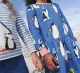 SC Kids Girl's Fashion Penguin Print Round Neck Princess Dress GASD-1545