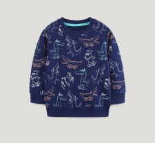 SC Kids Boy's Dinosaur Print Fashion Sweatshirt GASD-8237