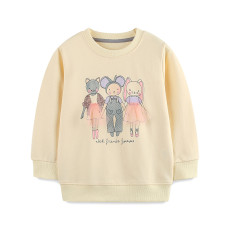 SC Kids Girl's O Neck Long Sleeve Casual Tops GASD-8262