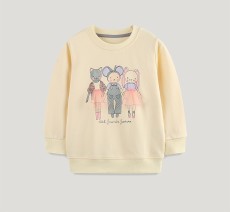 SC Kids Girl's O Neck Long Sleeve Casual Tops GASD-8262