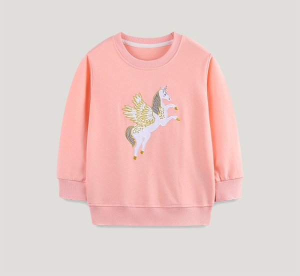 SC Kids Girl's Print Long Sleeve Sweatshirt GASD-8270
