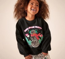 SC Kids Christmas Knit Cotton Crew Neck Sweatshirt GASD-8251