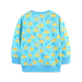 SC Kids Girl's Long Sleeve Floral Printed Tops GASD-8231