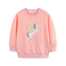 SC Kids Girl's Print Long Sleeve Sweatshirt GASD-8270
