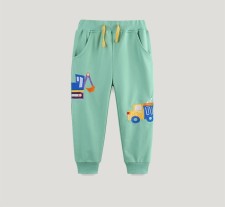 SC Kids Boy's Fashion Embroider Loose Sport Pants GASD-3119