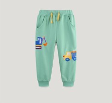 SC Kids Boy's Fashion Embroider Loose Sport Pants GASD-3119