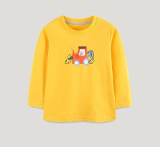 SC Kids Fashion Solid Color Print Boy's T Shirt GASD-5399