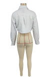 SC Solid Color Long Sleeve Shirt XHXF-969