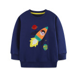 SC Kids Boys Rocket Print Sweatshirt GASD-8236