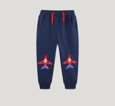 SC Kids Boys Embroidered Pants Fashion Sweatpants GASD-3131