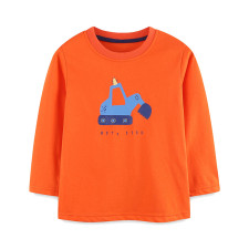 SC Kids Boys Solid Color Print T Shirt GASD-5402