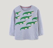 SC Kids Dinosaur Printed Knits Cotton T-Shirt GASD-5396