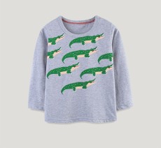 SC Kids Dinosaur Printed Knits Cotton T-Shirt GASD-5396