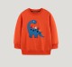 SC Kids Boys Cartoon Dinosaur Patch Long Sleeve Sweatshirt GASD-8227