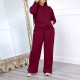 SCLong Sleeve Sweatshirt Hooded Two Piece Pants Set MK-3208