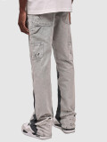 SC Men's Appliqued Denim Stacked Flare Jean GDMY-MGD661