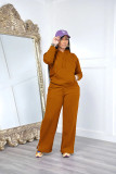 SCLong Sleeve Sweatshirt Hooded Two Piece Pants Set MK-3208