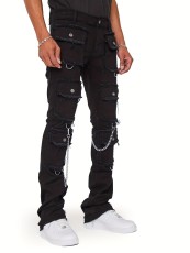 SC Men's Multi-pocket Straight Jeans GDMY-CK3010