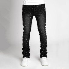 SC Men's Pearl Denim Stacking Straight Jeans GDMY-3038