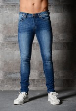 SC Men's Washed Tight Solid Color Jeans GDMY-11037