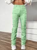 SC Rubbed Side Stacked Straight Jean GDMY-CK3018