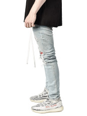 SC Men's Casual Washed Slim Pencil Jeans GDMY-1991