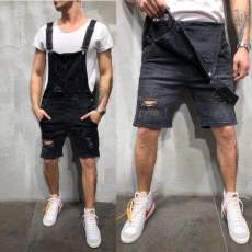 SC Men's Holes Washed Denim Back Shorts GDMY-919