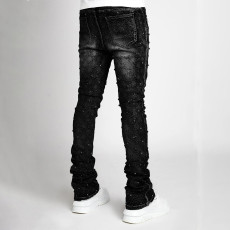 SC Men's Pearl Denim Stacking Straight Jeans GDMY-3038