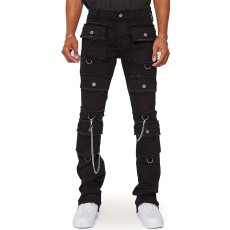 SC Men's Multi-pocket Straight Jeans GDMY-CK3010