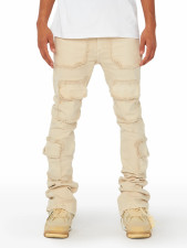 SC Men's Denim Stacked Micro Straight Leg Jeans GDMY-3036