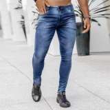 SC Men's Solid Color Slim High Waist Jeans GDMY-1968