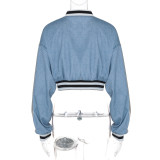 SC Stylish Short Long Sleeve Jacket BLG-C4717014A