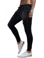SC Men's Casual Solid Color Pencil Jeans GDMY-M15