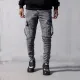 SC Men's Black Slim Pencil Jeans GDMY-MGD185