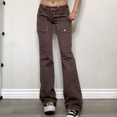 SC Multi-pockets High Waist Jean GDMY-2030
