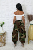 SC Camouflage Print Lantern Loose Drawstring Pants LSD-LD2278